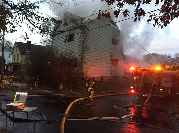 Fire heavily damages Beltzhoover house