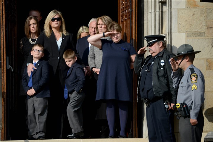 Hundreds gather as slain Canonsburg police officer laid to rest