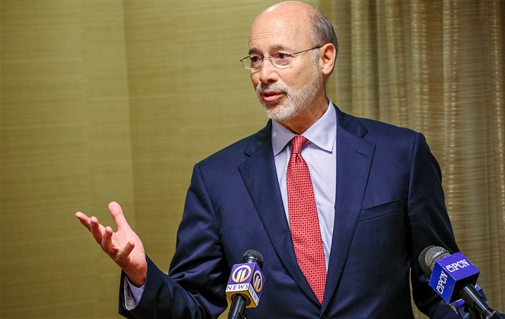Tax hikes for Pennsylvania not in governor's budget plan
