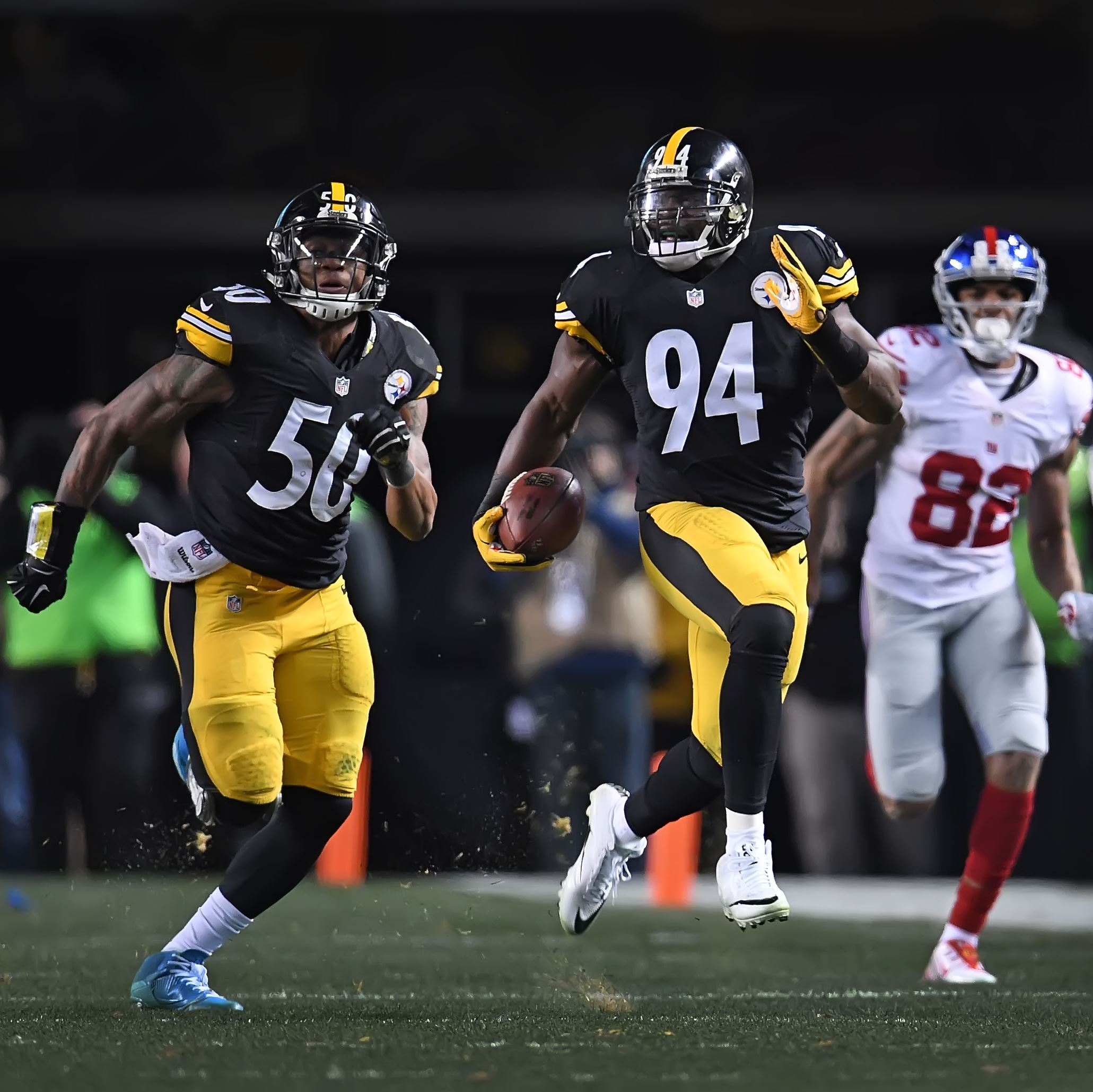 Lawrence Timmons, Steelers 2017 free agents, Ryan Shazier, Steelers vs Giants, Lawrence Timmons interception, Roger Lewis