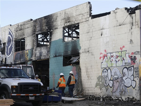 Two charged in Oakland warehouse fire that killed 36, including Allderdice grad