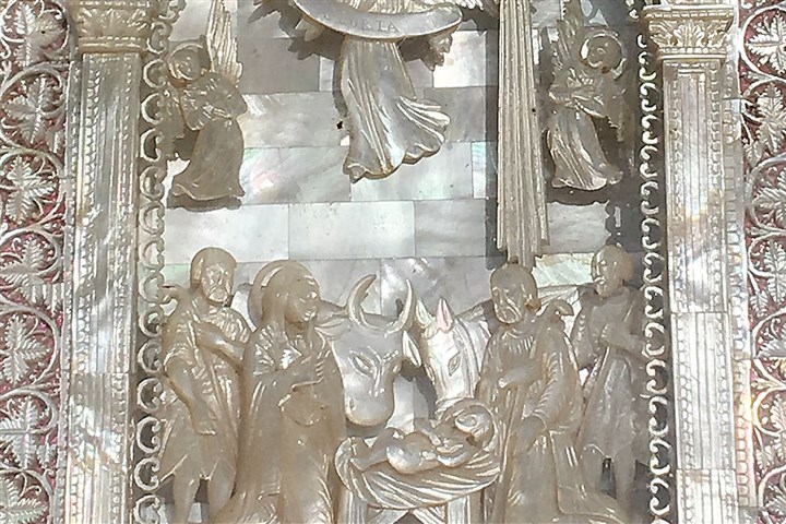 An elaborate gift: Hampton native donates historic Nativity to Passavant Hospital