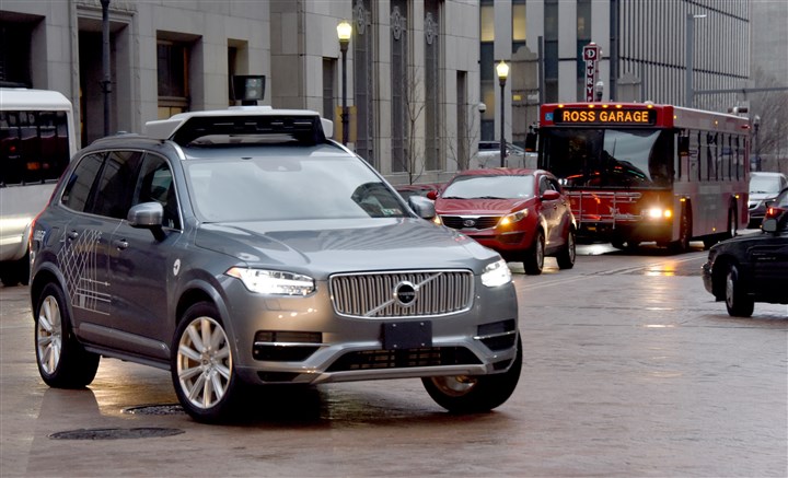 Pittsburgh cyclists prefer self-driving cars