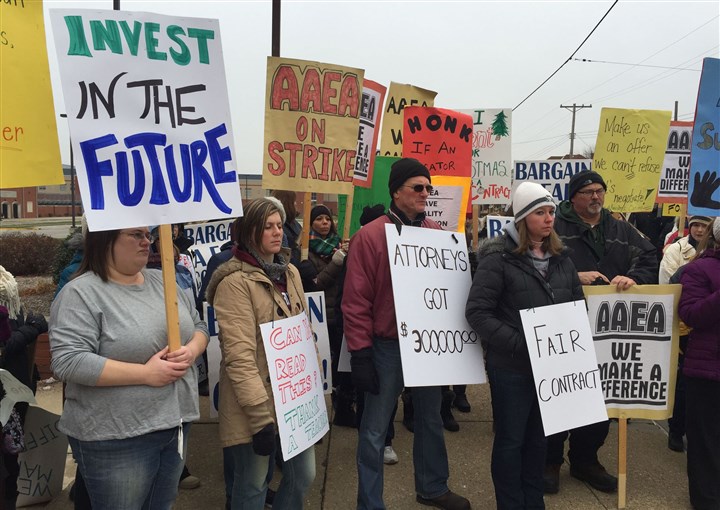 Ambridge Area students, teachers return to school after 3-week strike