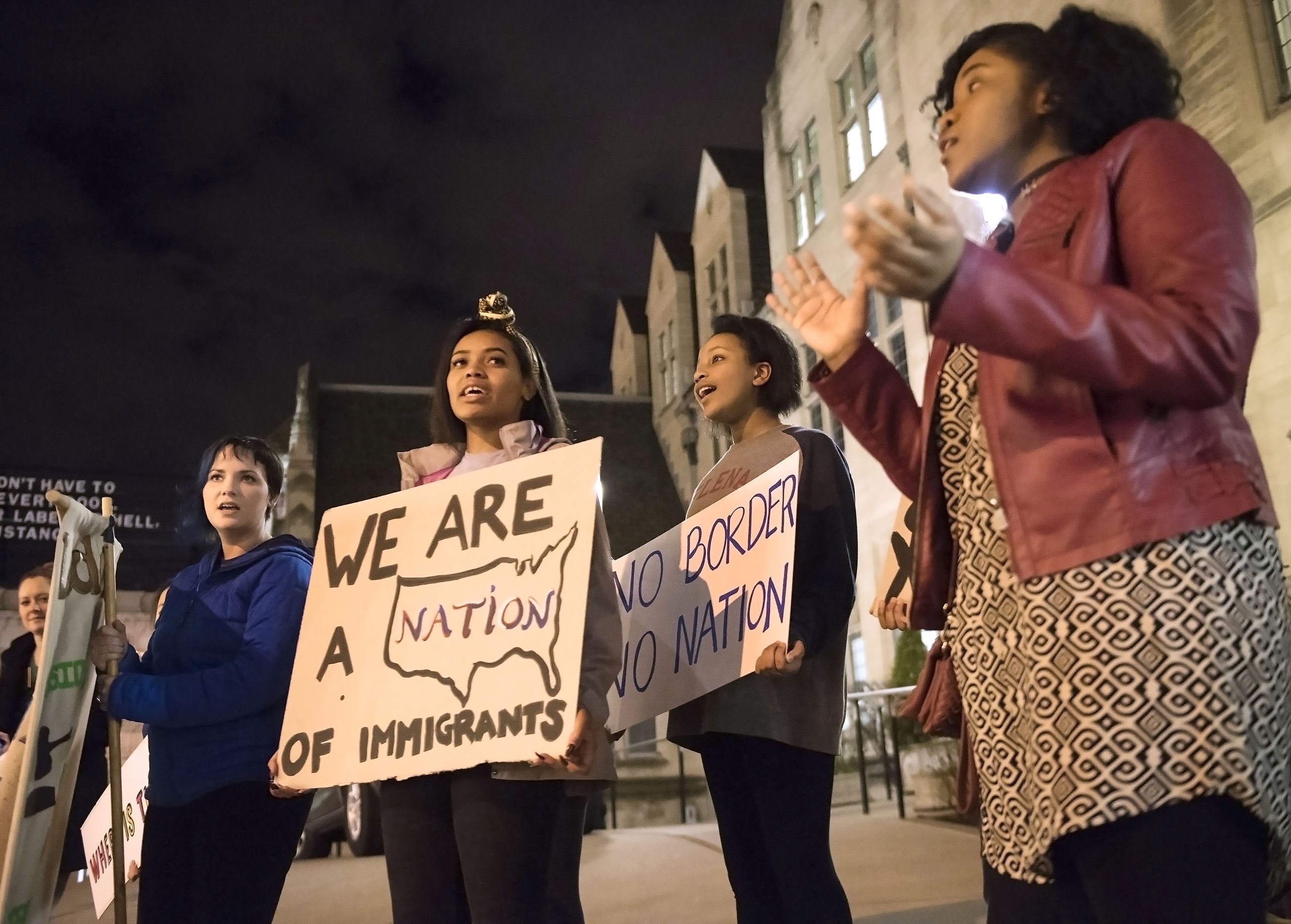 200 arrested as protests become violent in D.C.