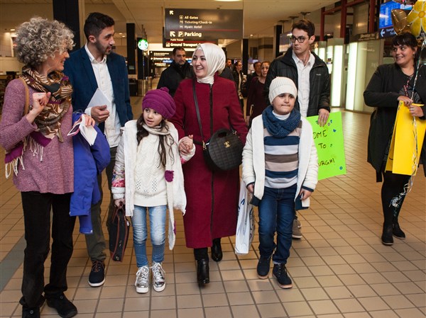 Refugee resettlement numbers down sharply in US