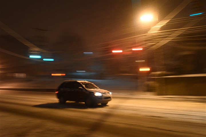 Overnight snow to make for messy rush-hour commute