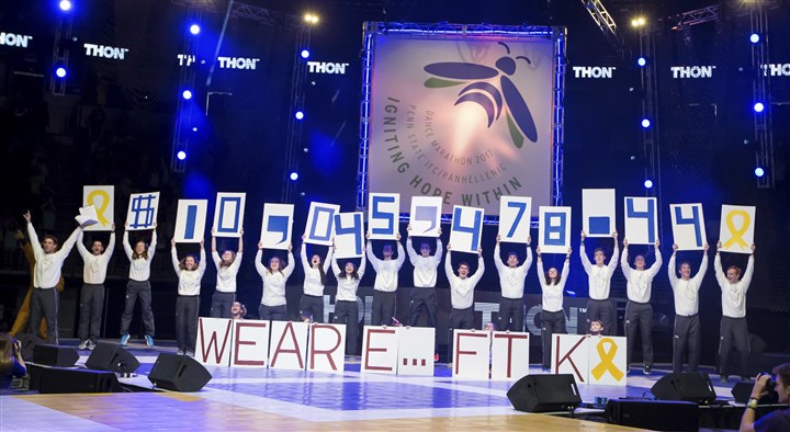 Penn State students raise more than $10M in dance marathon