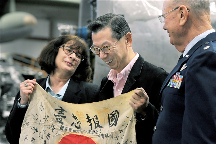 A flag goes home: ‘enemies then, friends now’