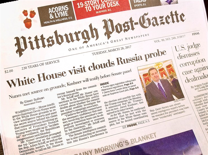 DELIVERY UPDATE: Post-Gazette print edition delayed