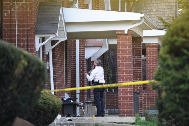 Police flood Wilkinsburg after shooting wounds two, including probation officer