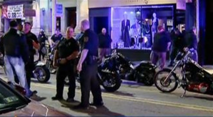 Police: 4 bikers arrested following assault outside South Side bar