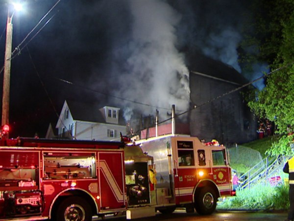 Pitcairn family displaced after fire destroys home
