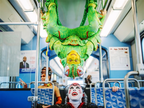 Preview: Giant insects from Cirque du Soleil's 'Ovo' invade Pittsburgh