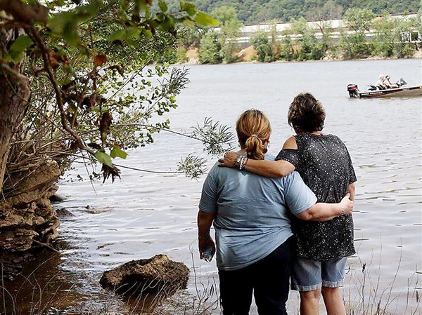 Authorities think part of swimsuit belongs to missing kayaker