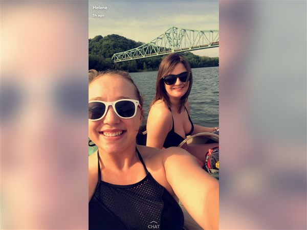 A photo of kayakers, taken moments before disaster