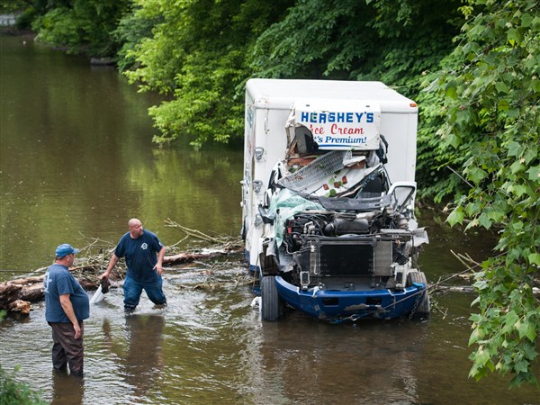 Route 8 reopened after truck crash