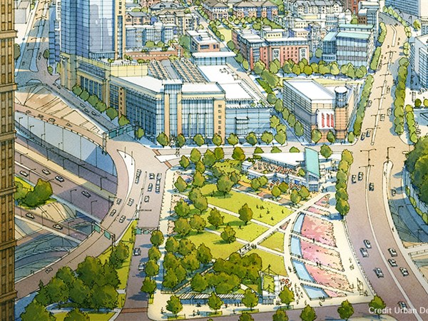 Overpass park designed to celebrate Hill District history