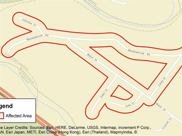 Section of Murrysville advised to boil water