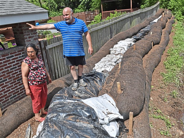McDonald residents nervous as turnpike addresses Southern Beltway runoff problems