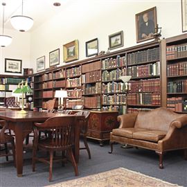 The Oliver Room at Carnegie Library of Pittsburgh in Oakland.  
