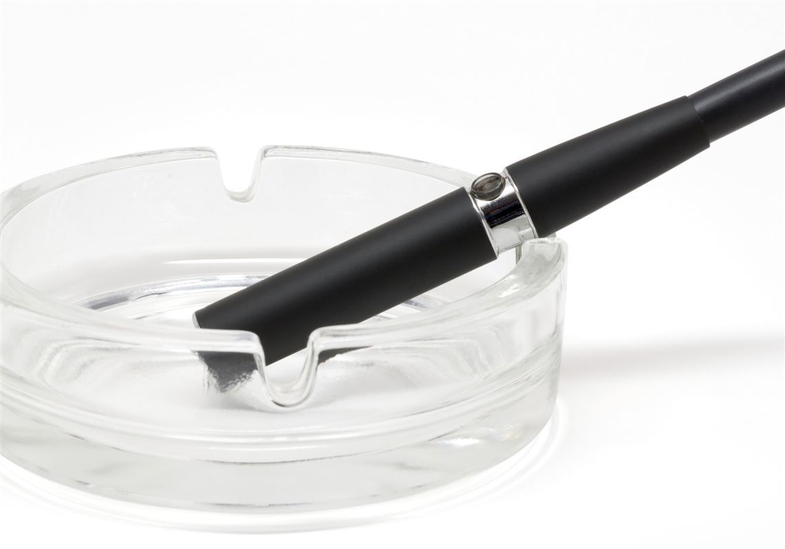 An electronic nicotine inhalator.