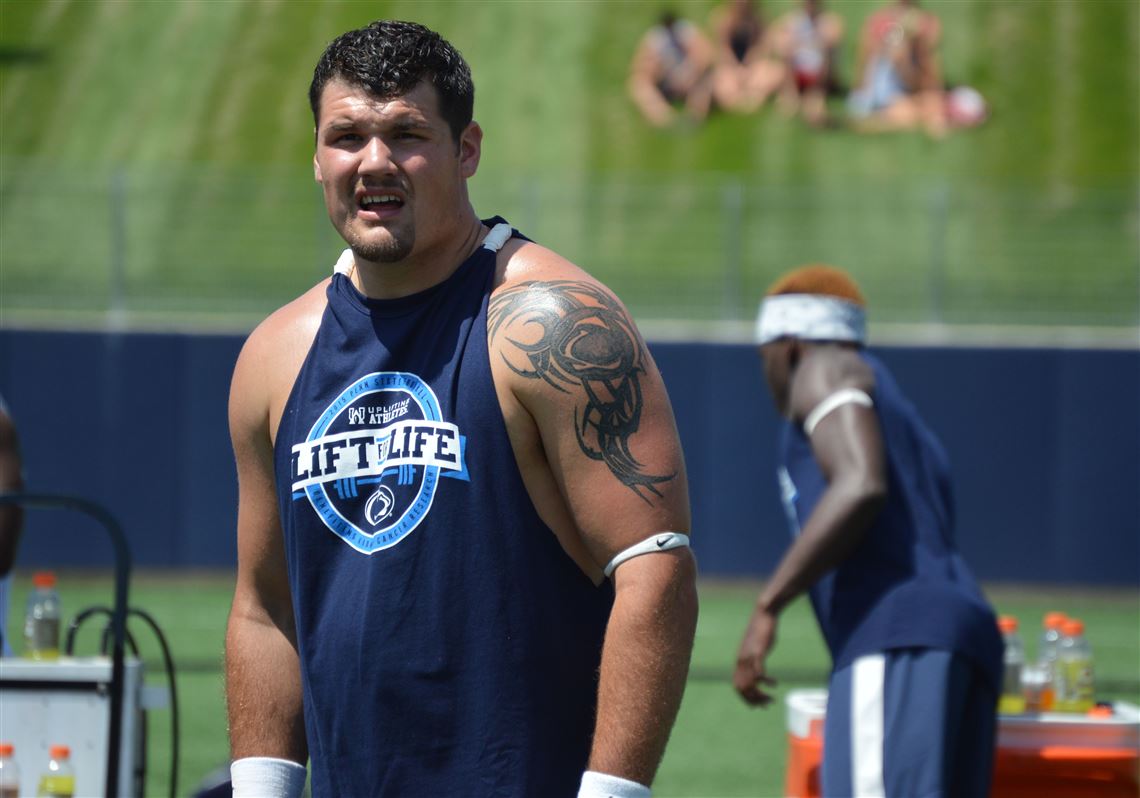 Anthony Zettel Tattoos Penn State All Big Ten DT Anthony Zettel Has