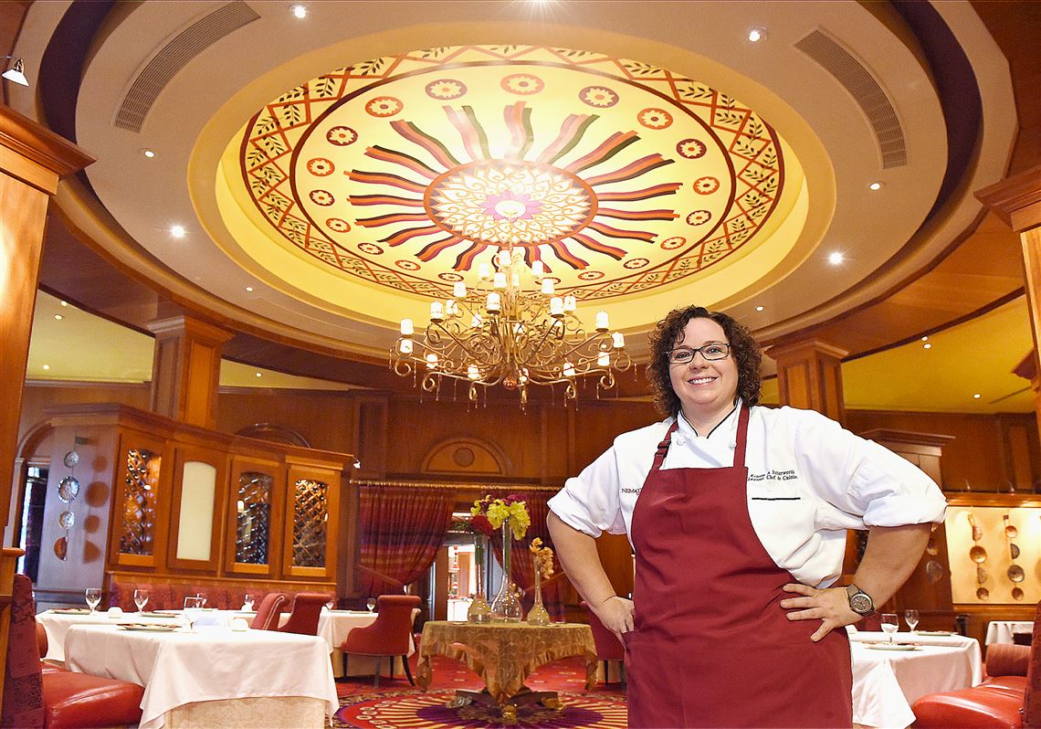 Lautrec restaurant Chef de Cuisine Kristin Butterworth at the Nemacolin Woodlands Resort in Farmington, Fayette County.