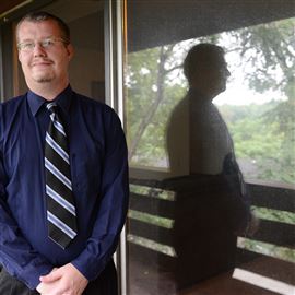 Jon Magistri, a forklift operator from North Versailles, received a Governor’s Achievement Award in 2015 for participation in a job training program that is part of a welfare reform program. 