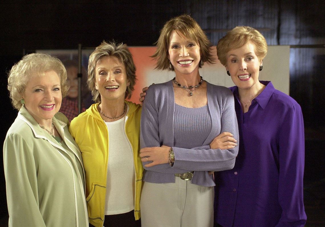 From the archives: Mary Tyler Moore talks 2002 CBS reunion show |  Pittsburgh Post-Gazette, image size:1140x797