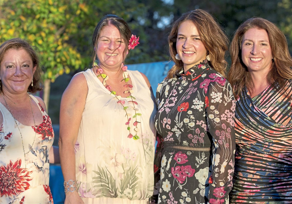 From left: Event co-chairs Katie Brahm, Sarah Tuthill, Tara Balonick, and Kristin Hilton.
