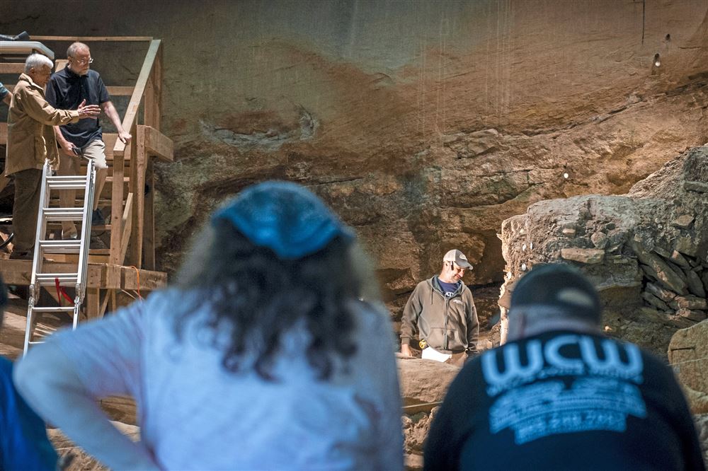 Meadowcroft Rockshelter archaeological dig gives public a firsthand look at  ancient history in action | Pittsburgh Post-Gazette
