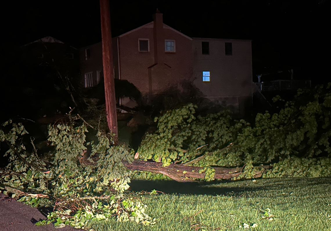 Tornado confirmed in Finleyville; damage reported in other areas of  Washington County | Pittsburgh Post-Gazette