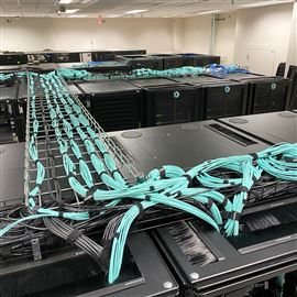 Rows of computers line the Pittsburgh Supercomputing Center in Oakland. Developers are chasing deals to build more data centers in Pennsylvania to power the artificial intelligence revolution.