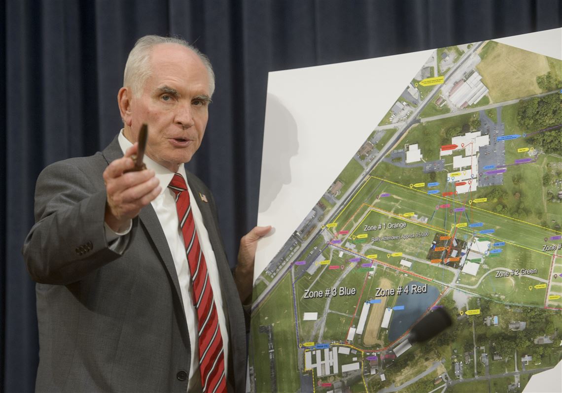 We'll make sure it's safe': Mike Kelly says Butler site will be more secure  for Trump rally Saturday | Pittsburgh Post-Gazette, image size:1140x798