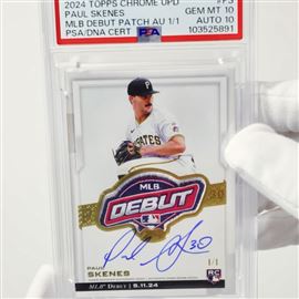 rare paul skenes rookie card Amazon.com: 2024 Topps Update Baseball #US288 Paul Skenes Rookie Card main image 1