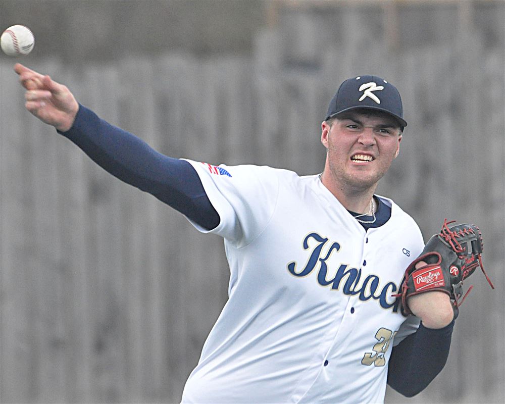Perhaps the biggest athlete in WPIAL history, Knoch pitcher Zane